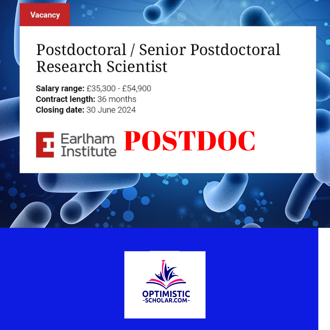 Postdoctoral Research Scientist in Microbiome Modelling at Earlham Institute