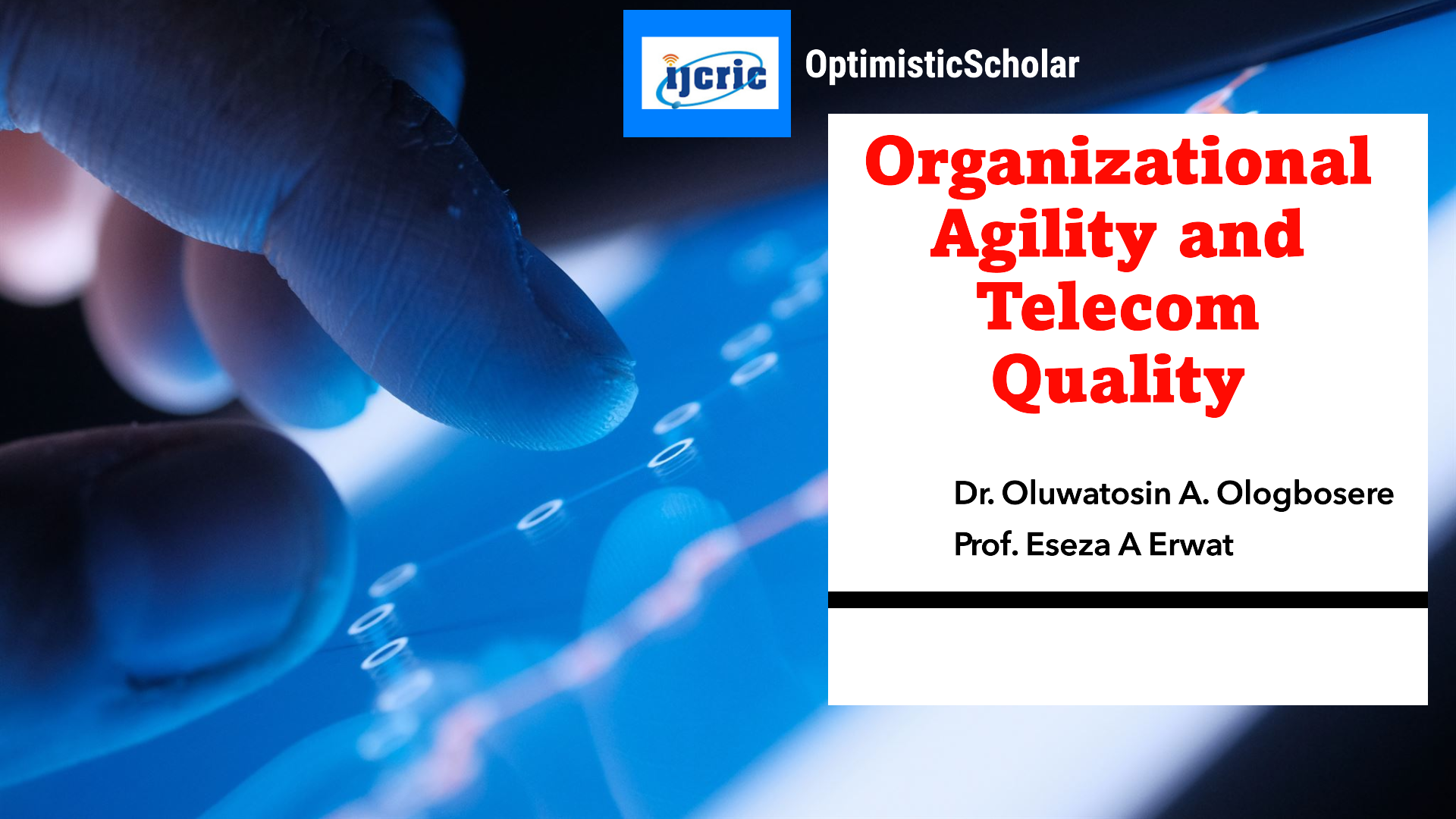 New Study Reveals How Organizational Agility Influences Telecom Service Quality in Nigeria