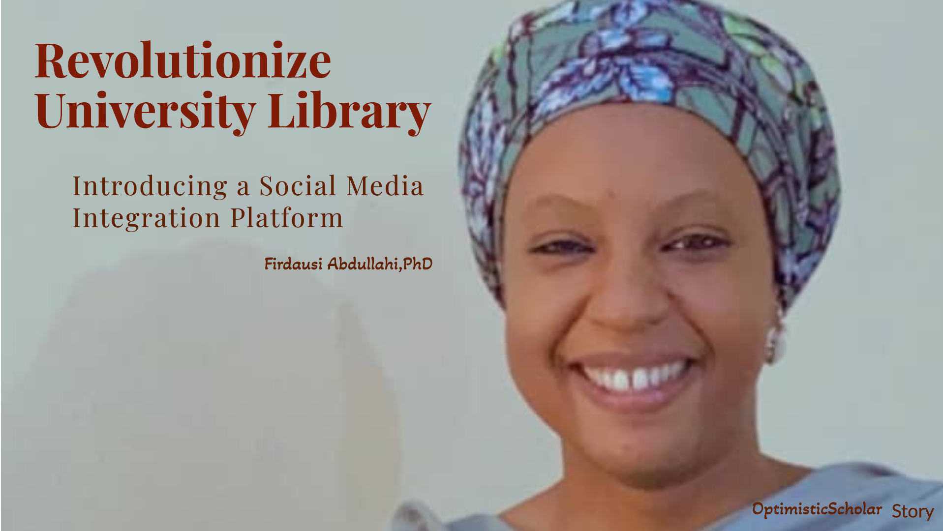 Innovative Scholar Develops Social Media Integration Platform to Revolutionise University Libraries
