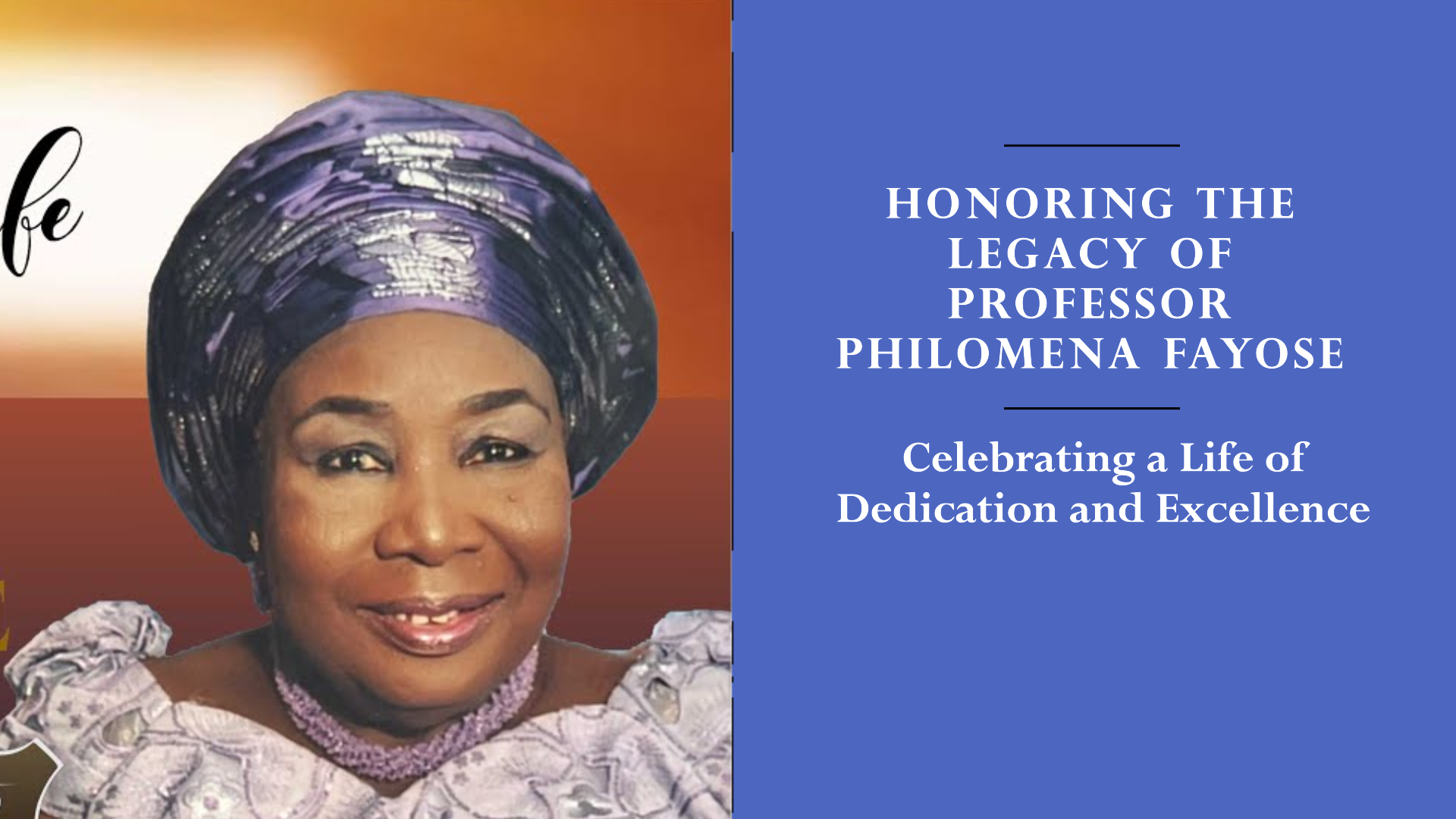Pioneer in LIS Education and Children’s Literature: The Legacy of Professor Philomena Fayose (1937–2024)
