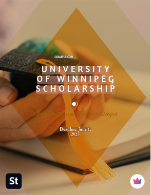University of Winnipeg President Scholarship 2025